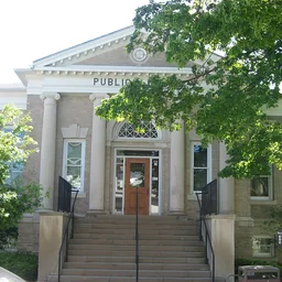 The Carnegie library in Danville